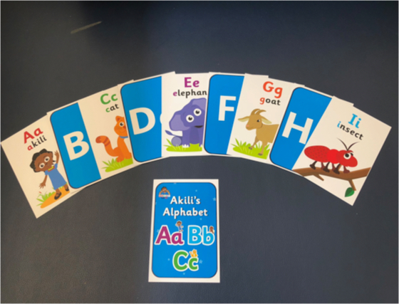 Alphabet Flash Cards English